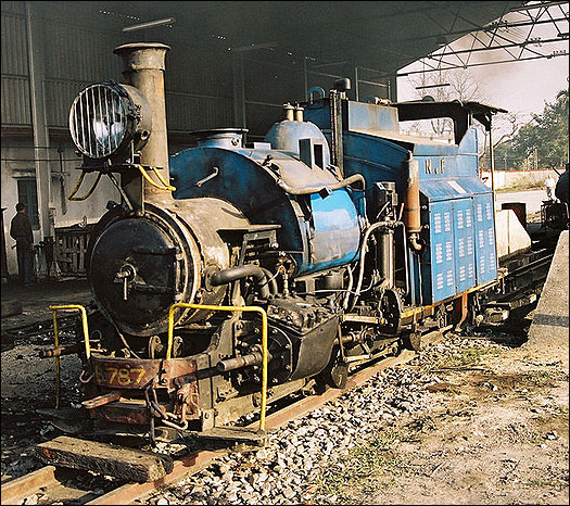 No.787 after conversion to oil firing.