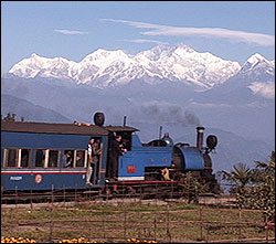 The Darjeeling Himalayan Railway, nicknamed the "Toy Train"